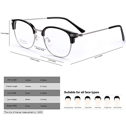 Occhiali da Lettura Anti Luce Blu con Antiriflesso...