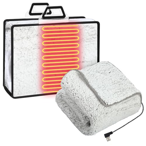 Heated Blanket Electric Throw 58