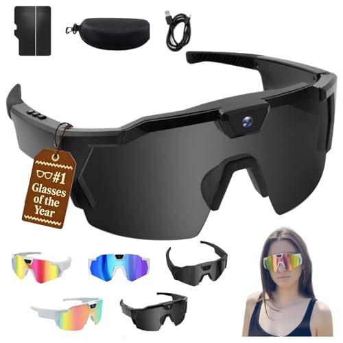 POV 4K Baseball Sunglasses with Camera (2026 Upgrade)