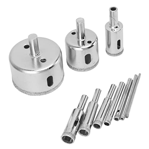 Set de Brocas de Diamante 10 Piezas para Azulejos y Vidrio miniatura 7