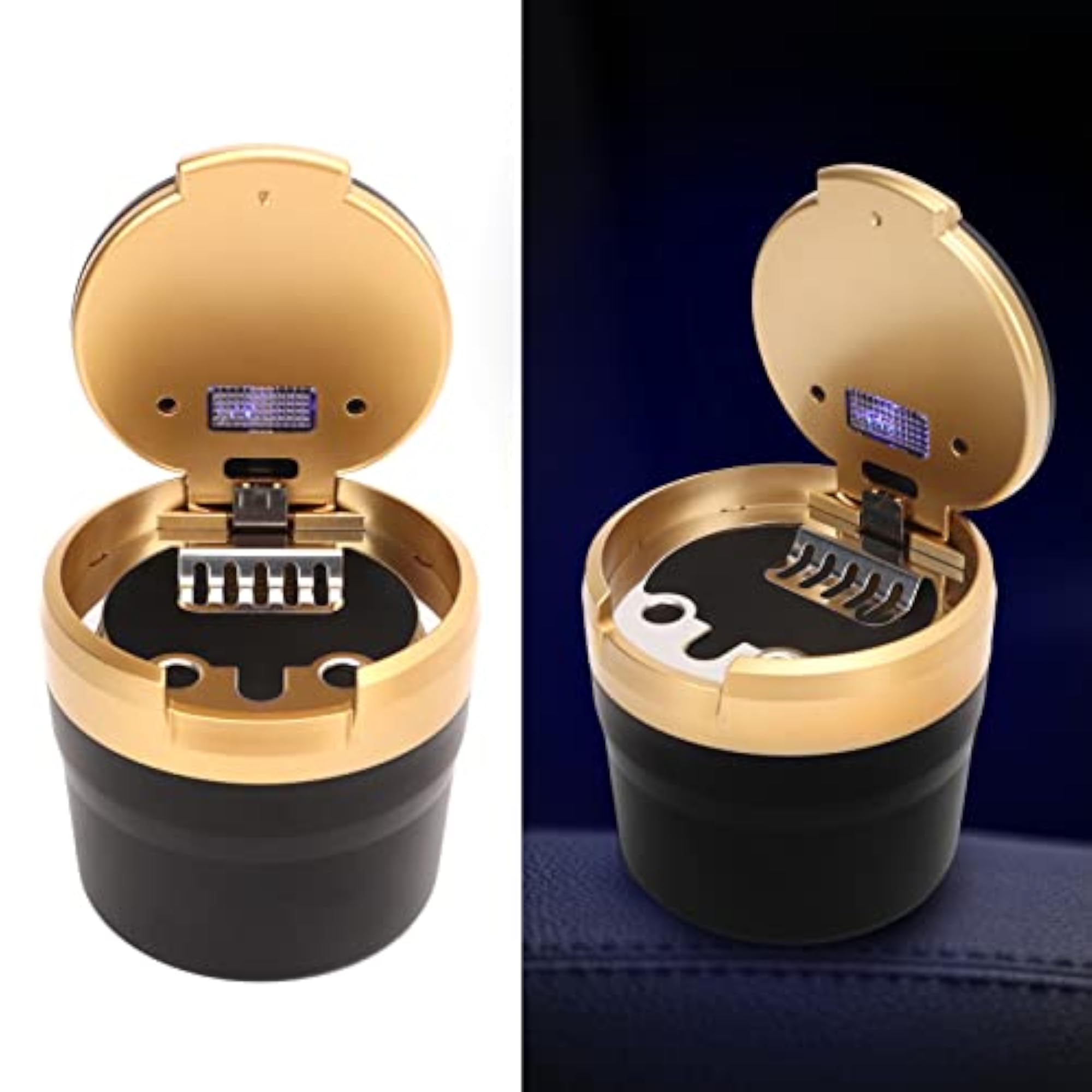 Fireproof ABS Car Ashtray, Practical Cup Holder