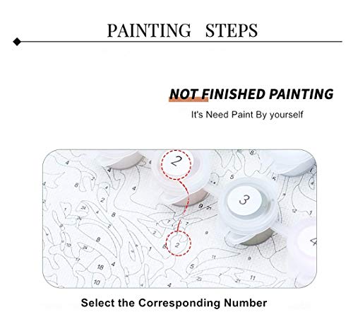 Peinture à l’huile par numéros à faire soi-même pour adultes, kit de peinture à l’huile par numéros pour débutants – The… - Les Beatles, Paul McCartney, John Lennon, RIngo Starr, George Harrison Peinture à l'huile par numéros à faire soi-même pour adultes, kit de peinture à l'huile par numéros pour débutants – The… – Image 4