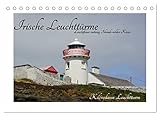 Irische Leuchttürme - Leuchtfeuer entlang Irlands wilder Küste (Tischkalender 2023 DIN A5 quer), Calvendo Monatskalender