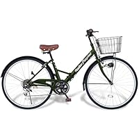 Amazon | AIJYU CYCLE ノーパンク シティサイクル 26インチ 折りたたみ