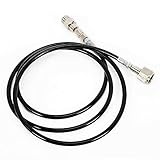 MINUS ONE Adapter-Hochdruckschlauch für grössere CO2 Flaschen geeignet für Wassersprudler Soda Stream, Soda Max, SodaStream Crystal, Penguin, Play, Cool etc (Schwarz 72