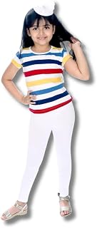 NIK & KNIT Premium Stretchable Plain Legging for Girls/Kids (Top/T-Shirt NOT Included) Price In India