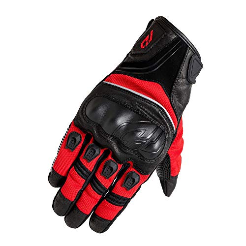 山城(yamashiro) IDEAL バイク用 グローブ ID-005 BRAVE(ブレイブ) レッド Lサイズ ID005/RD/L