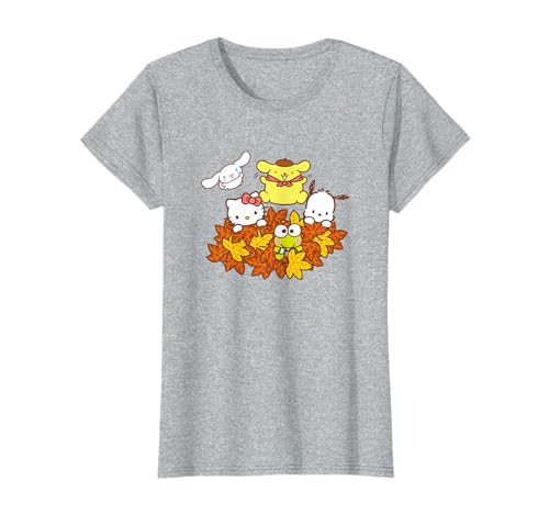 Hello Kitty and Friends Pile of Autumn Leaves T-Shirt