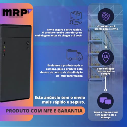 Pc Computador Completo Intel Core I7 Memoria 16gb Ssd 480gb Monitor 19