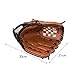 Lljsszr Premium Baseball Mitt for Fielding Excellence, Brown 30cmx21cm