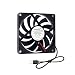 Produktbild Ronyaoko 5 V 0,25 A 80 mm 80 x 10 mm 8 cm bürstenloser DC USB Anschluss Computer Kühler Lüfter