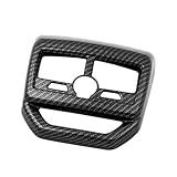 Accessoires Intérieure Pour Peugeot 3008 GT 3008GT 5008 2017 2018 Accessoires Voiture Accoudoir Boîte Arrière Climatisation Sortie D'Aération Moulage Intérieurs Voiture(Carbon Fiber)