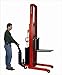 Wesco 261077-PD Powered Platform Stacker with Power Drive System 1500 Lb - 90 in. Raised Height