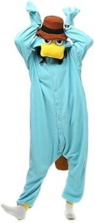 Sleepwear Unisex Perry The Platypus Costumes Onesies Monster Cosplay Pajamas Adult Pyjamas Animal Sleepwear Jumpsuit