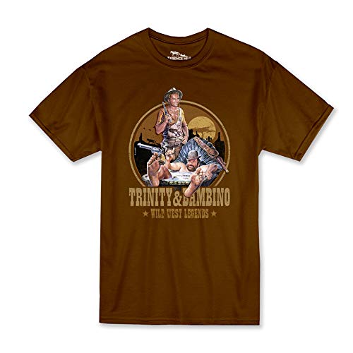 Terence Hill Bud Spencer Trinity and Bambino Wild West Legends Brown - Brown - Large
