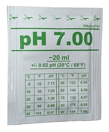 Productos QP - Solución tampón de pH Profesional, Bolsa Solucion Tampon PH7, Ideal para Piscinas y Spas