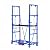 DCHOOD Scaffolding Tower Household Electric Lifting Scaffold Work Platform, Heavy Duty Lift Table for Indoor Outdoor Aerial Work Warehouse Handling of Goods, with Remote Control Scaffolding Tower for