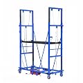 DCHOOD Scaffolding Tower Household Electric Lifting Scaffold Work Platform, Heavy Duty Lift Table for Indoor Outdoor Aerial Work Warehouse Handling of Goods, with Remote Control Scaffolding Tower for