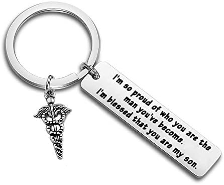 Pliti Son Graduate Gift Doctor Keychain I M So Proud Of You Gift Nursing Graduation Gifts For Men Son Gifts From Mom And Dad Buy Online At Best Price In Uae