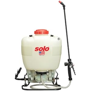 SOLO 32118 4 Gl Backpack Sprayer 4-1/4" White