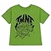 Teenage Mutant Ninja Turtles Donatello Michelangelo Little Boys Drop Shoulder T-Shirt & Shorts Outfit Graffiti Green 6
