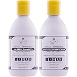 Nature Spell Curl Shampoo & Conditioner Set, Salt Free Formula for Gentle Cleansing & Deep Hydration, Sulfate & Paraben Free, Suitable for All Curl Types, Colour Safe, Vegan, Pack of 2, 300 ml Each