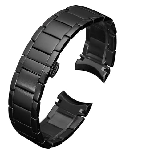 Courbe end strap mâle en acier inoxydable 22mm de qualité supérieure