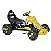 Best Choice Products Kids Outdoor Ride-On Pedal Go-Kart Racer w/ Brakes, Bucket Seat - Black/Yellow