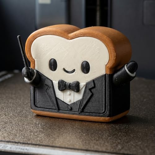 Orchestra Conductor Toast Collectible Figurine - Unique Desk Decor for Adults – 3D Printed in Canada image 2