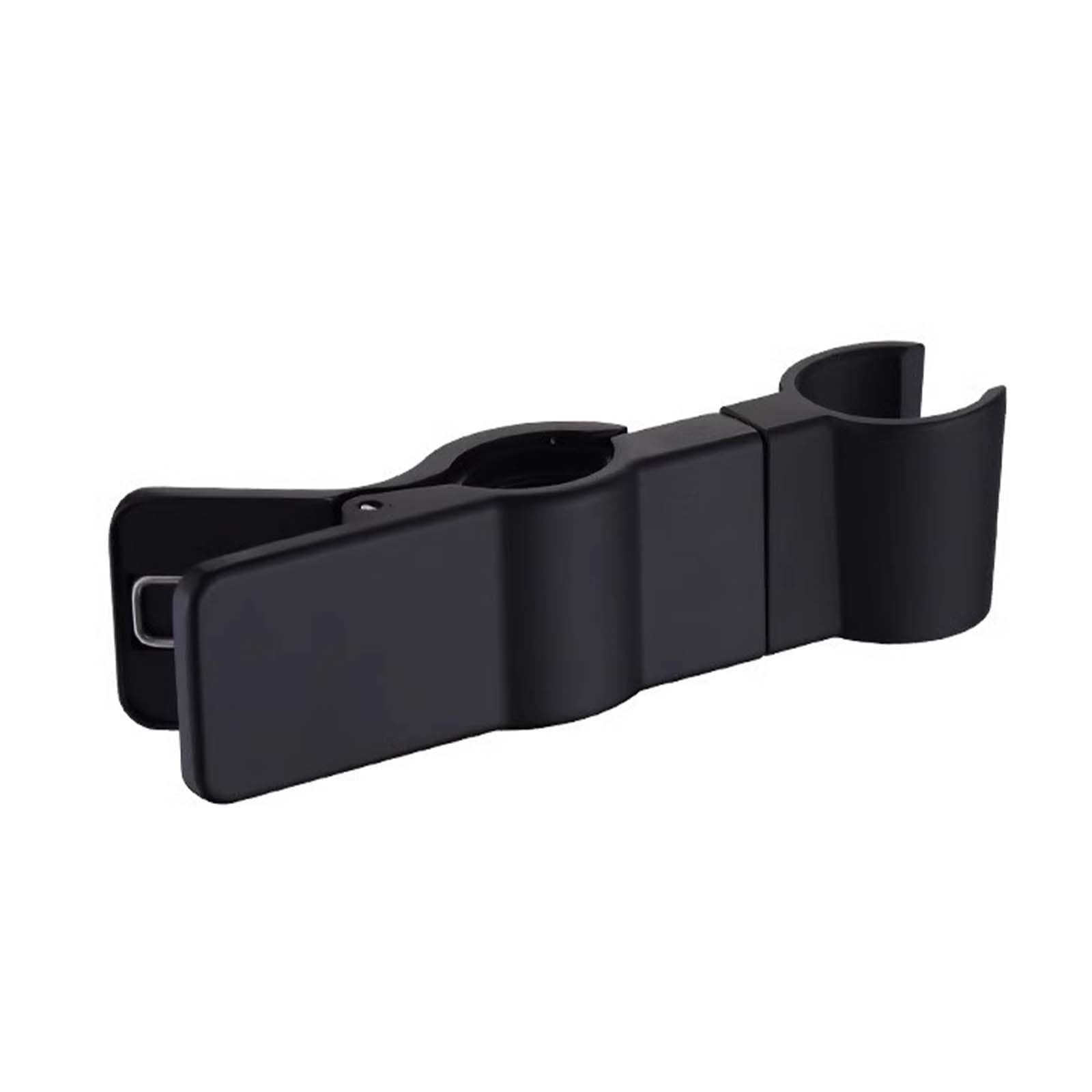 FLYIODFCXV shower head bracket, for Lifting Rods Handheld Adjustable Angle 35° Height Shower Handle Holde(Black)