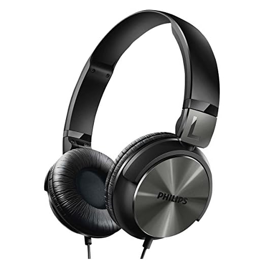 Philips SHL3160BK/00 Kopfhörer mit DJ Monitoring schwarz