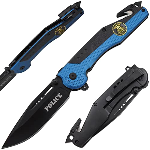 Snake Eye Tactical Rescue Style 3-in-1 Tactical Knife for Military and First-Responders Knife - Snake Eye Tactical