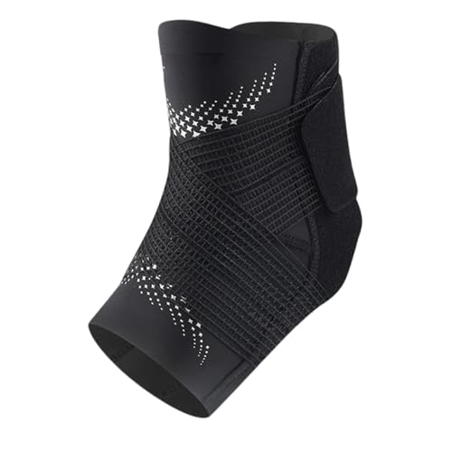 バスケットボールフットボールハイキングのための調整可能な足首ブレースブレースフットリリーフ調整可能なプロテクターブレース圧縮スリーブ