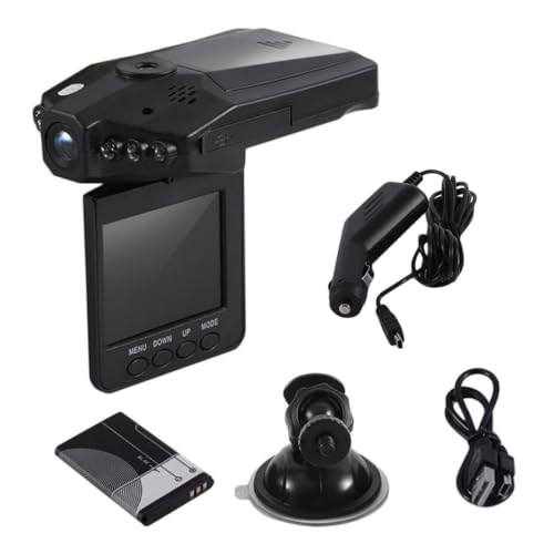 Image of Car Dashboard Wireless HD Portable DVR CCTV with 2.5 TFT LCD Screen Vehicle Audio Video Camera System H198