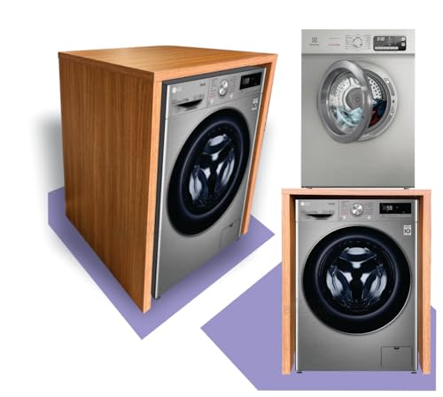 Balcão bancada para embutir máquina lava e seca