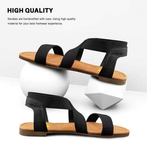 Image of DAYDAYGO Women's Elastic Flat Sandals