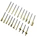 10Pcs HSS Router Carbide Engraving Bits & 10Pcs Router Bit with 1/8