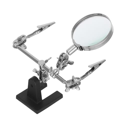 STOBAZA Soldering Station Jewelry Third Hand Welding Soldering Project Kit Soldering Spool Soldering Clamp Soldering Holder Clamp Helping Hands Soldering Kit Glass