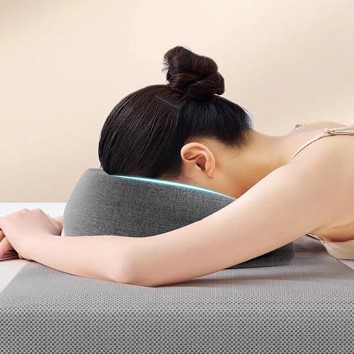 Almohada boca abajo de espuma de memoria transpirable con funda lavable 8