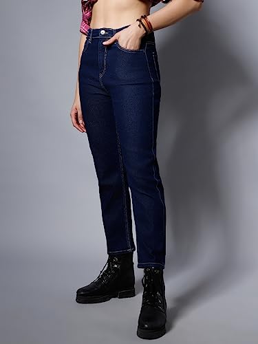 Image of HIGH Star Women's Straight Fit Mid Rise Jeans