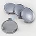 Produktbild 4 x Nabenkappen Nabendeckel Felgendeckel 75,0-70,0 mm silber lackiert