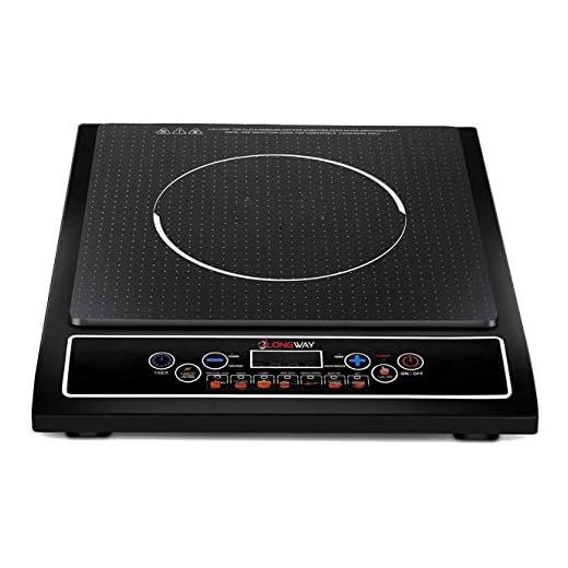 LONGWAY Mark-1 2000-WATT Induction COOKTOP (Black)
