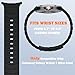 Bandletic Sport Magnetic Band Watchband Compatible with Samsung Galaxy Watch Ultra 47mm Band (2025/2024), Silicone Waterproof Strap Replacement Bands for Galaxy Watch Ultra for Men Women, Black