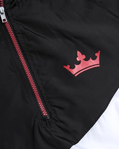 Quad Seven Agasalho masculino – 2 peças, pulôver corta-vento e calça jogger, conjunto esportivo para