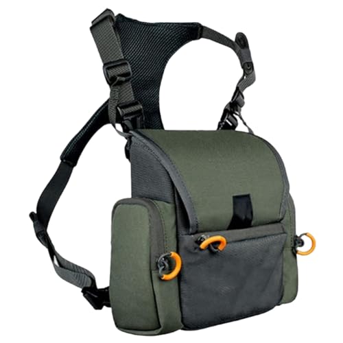 Cofre de caza para arnés binocular transpirable ideal para rutas de montaña