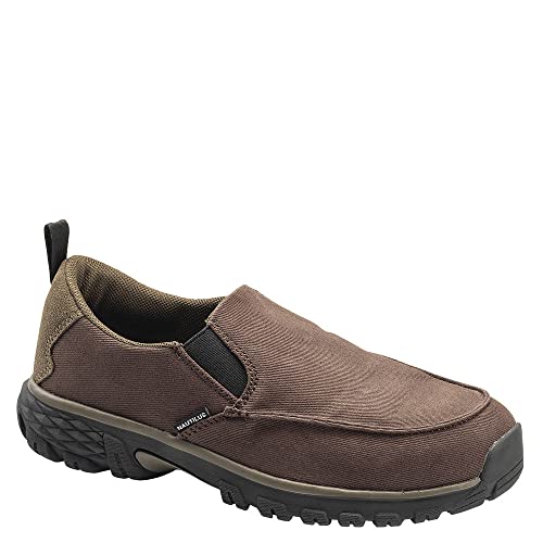 Nautilus Breeze Alloy Toe Slipon Mens Oxford 105 DM US Brown