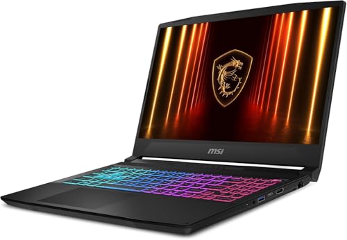 msi Katana 165Hz Gaming Laptop, 15.6" QHD Display, Intel Core i7-14650HX, GeForce RTX 5070, 64GB RAM 1TB SSD, 256gb 9H Docking Station, Backlit Keyboard, Bluetooth, Webcam, Windows 11 Pro, Black - Image 3