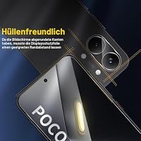 QULLOO Schutzfolie für Xiaomi POCO X8 Pro Max für Panzerglas, 3 Stück Displayschutzfolie mit 3 Stück Kameraschutz, 9H Härte Gehärtetes Glas HD Klar Schutzglas Anti-Kratzen Folie – Ansicht 7