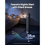 Dreo Tower Fan for Bedroom, 90° Oscillating Standing Fan, 30ft, 28dB Quiet for Sleep, 6 Speeds, 4 Modes, 12H Timer, 42 Inch, Bladeless, Remote, for Home, Office, Room, Cruiser Pro T1 - Image 3