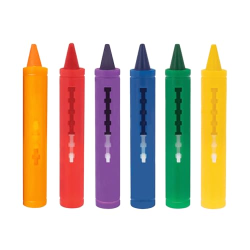 Altaroo 6 Stück Badewannenstifte, Badestifte Abwaschbare, Badespielzeug ab...